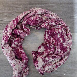 NORDSTROM RACK  | Purple Abstract Spalter Scarf